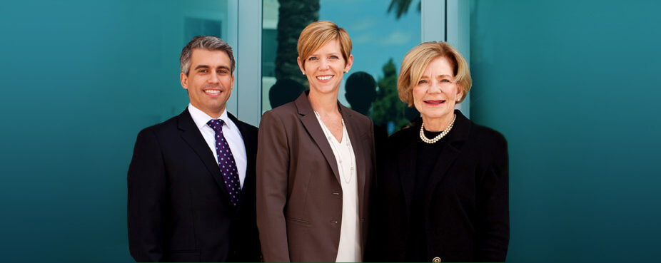 Photo of attorneys Alexander Maniscalco, Ariel​ R. Bedell and L. Sue Loftin